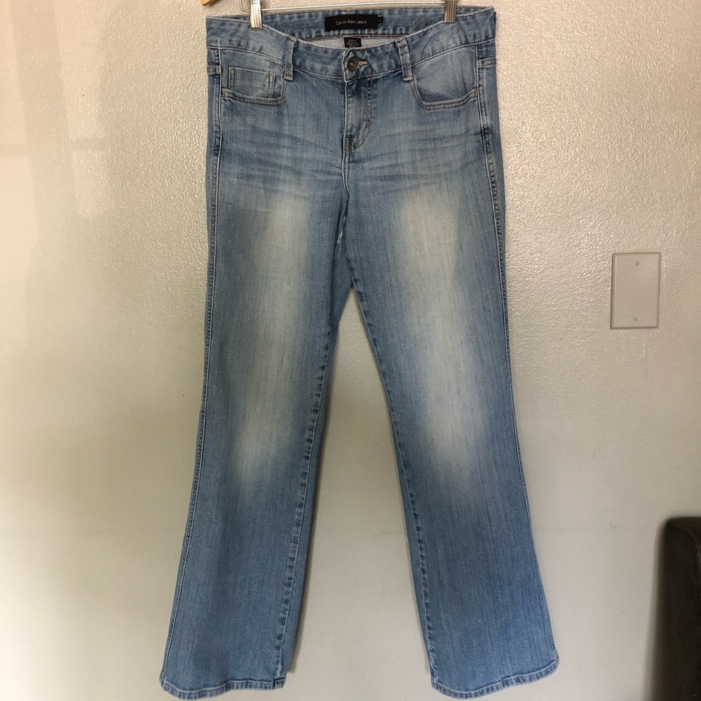 Vintage Calvin Klein Light Wash Ultimate Boot Jeans 10